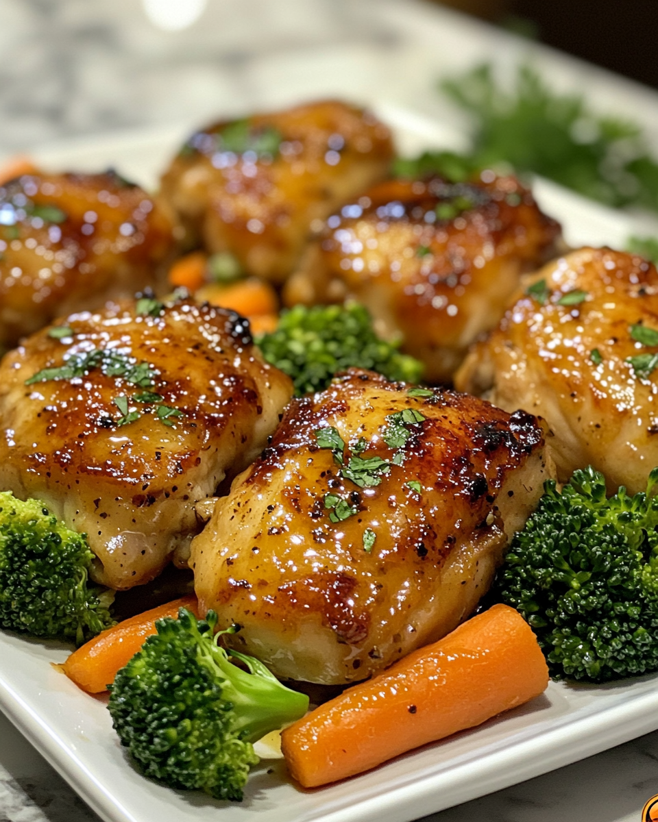 Honey Garlic Chicken Sheet Pan: A Sweet, Savory, One-Pan Dinner Everyone Will Love