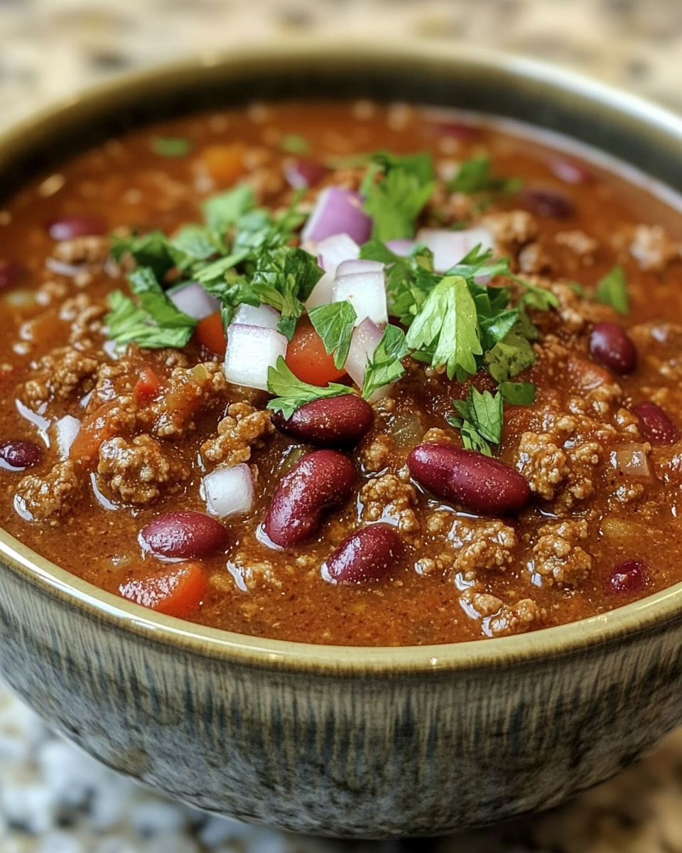 Beef Chili for a Crowd: A Hearty, Flavor-Packed Comfort Dish Made for Sharing