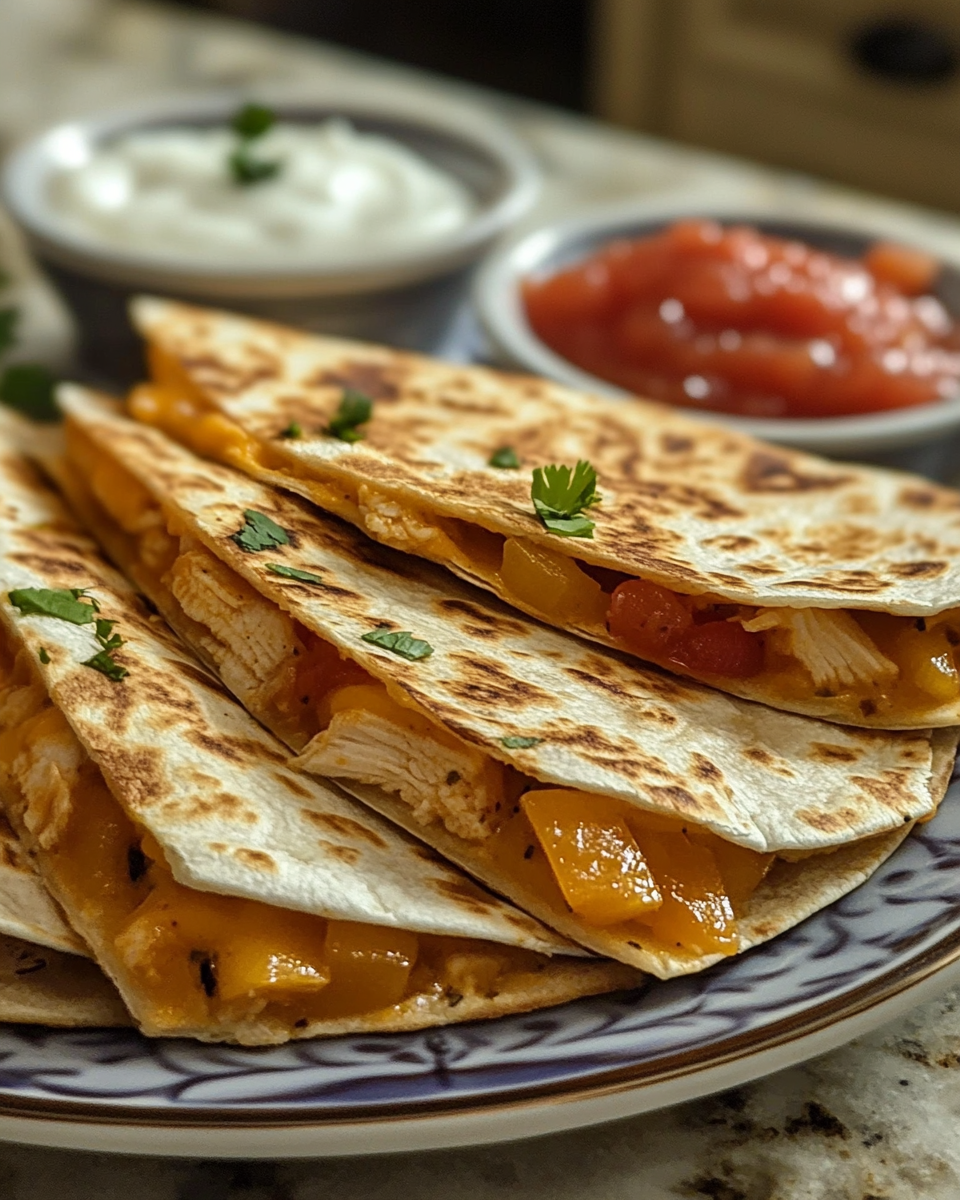 Chicken Quesadilla Trays: A Crowd-Pleasing Oven-Baked Favorite